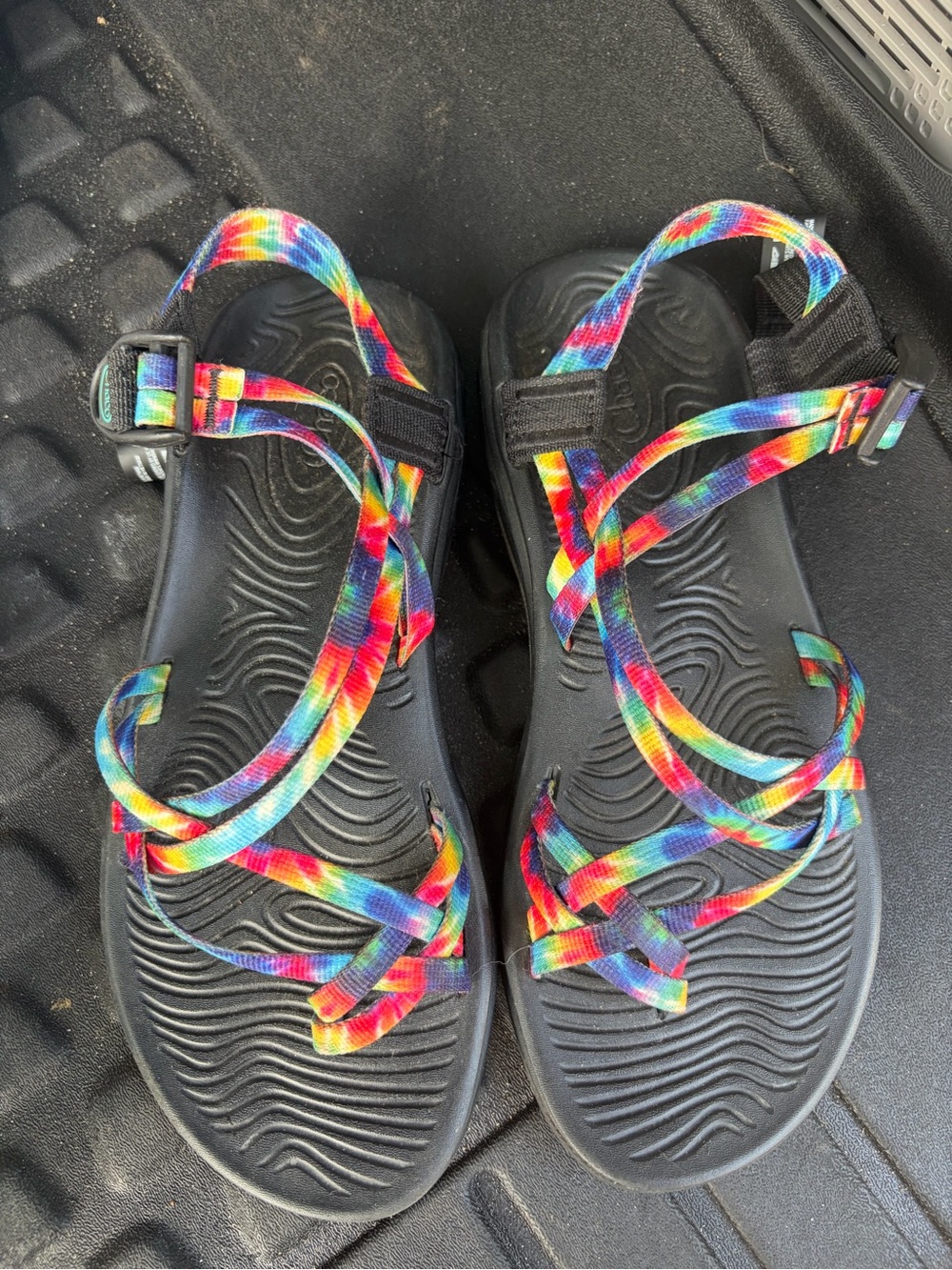 Custom Tie Dye Chaos size 9 women